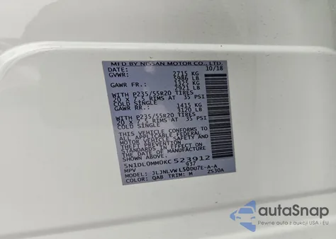 2019 Infiniti Qx60 Luxe из США, поврежденный, VIN 5N1DL0MM0KC523912